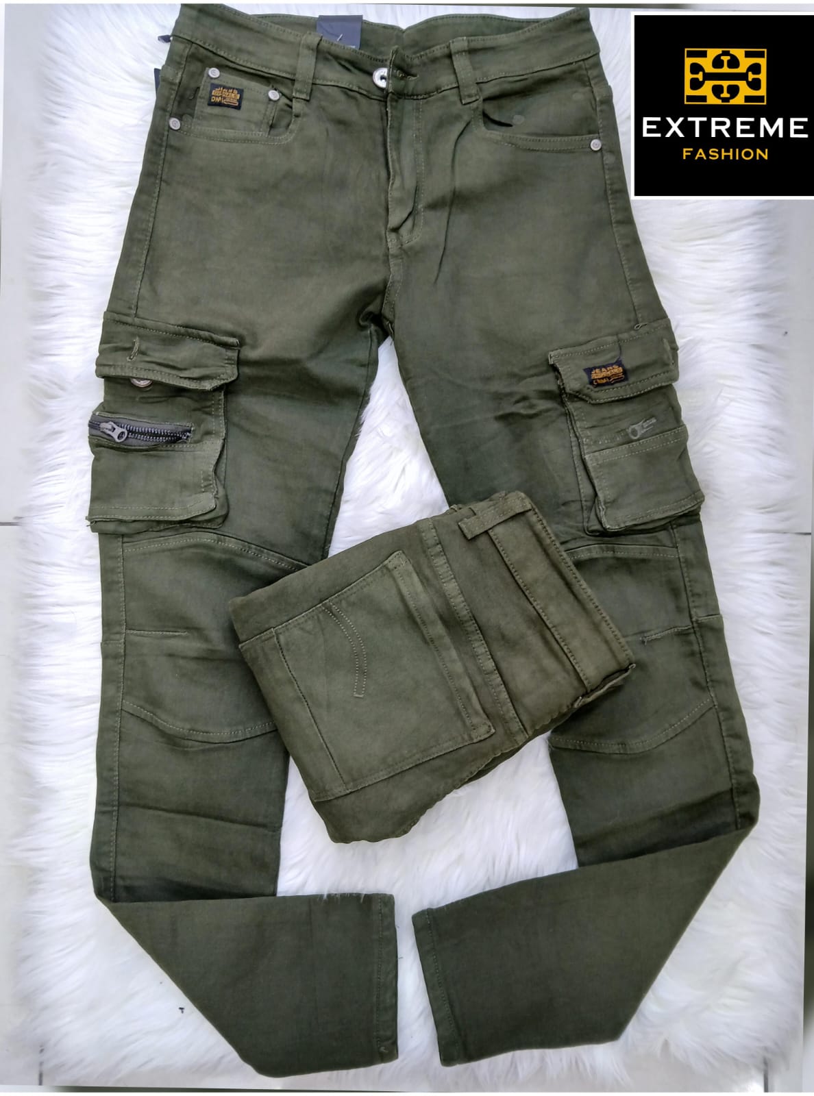 men's cargo skinny pants