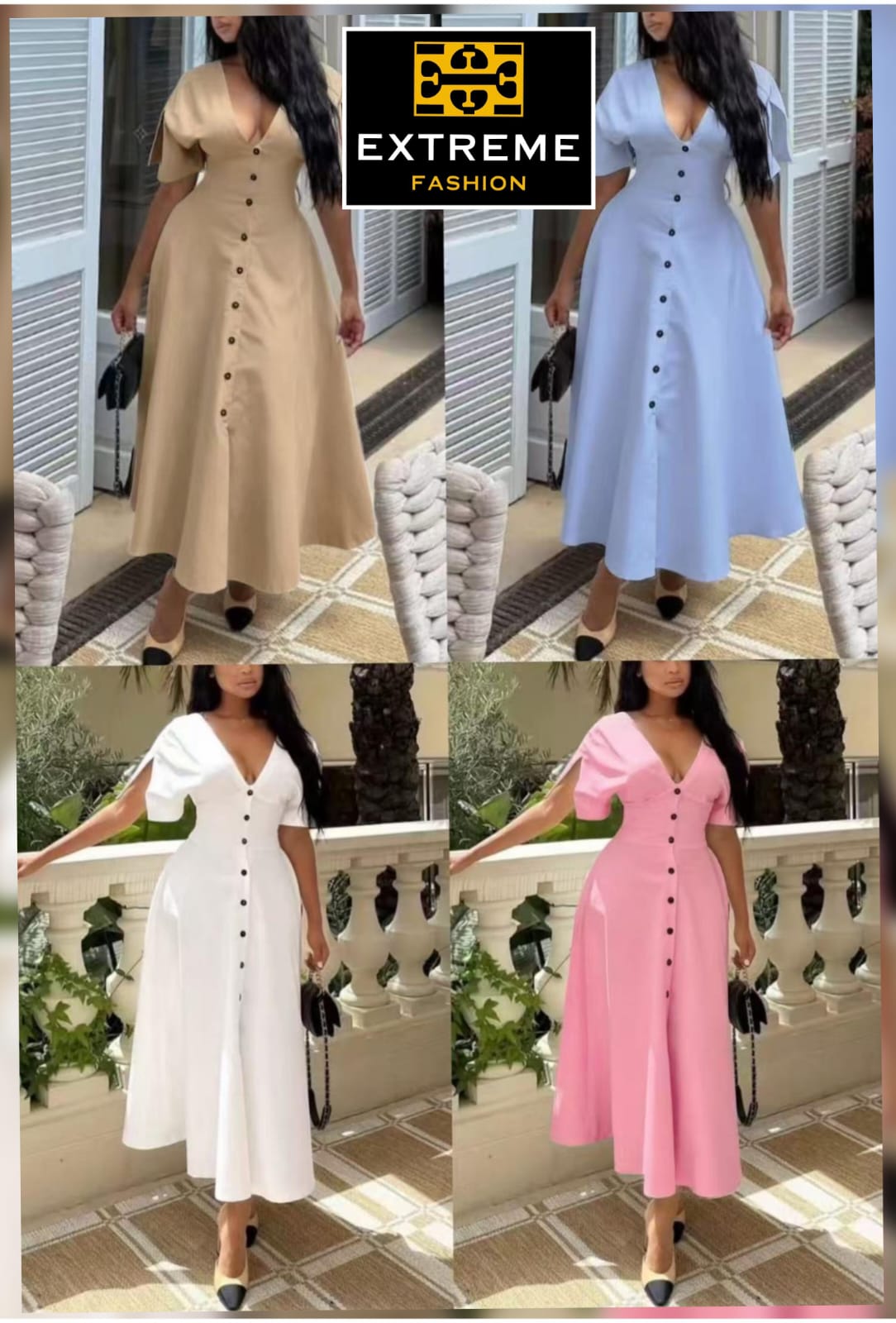 v neck elegent dress