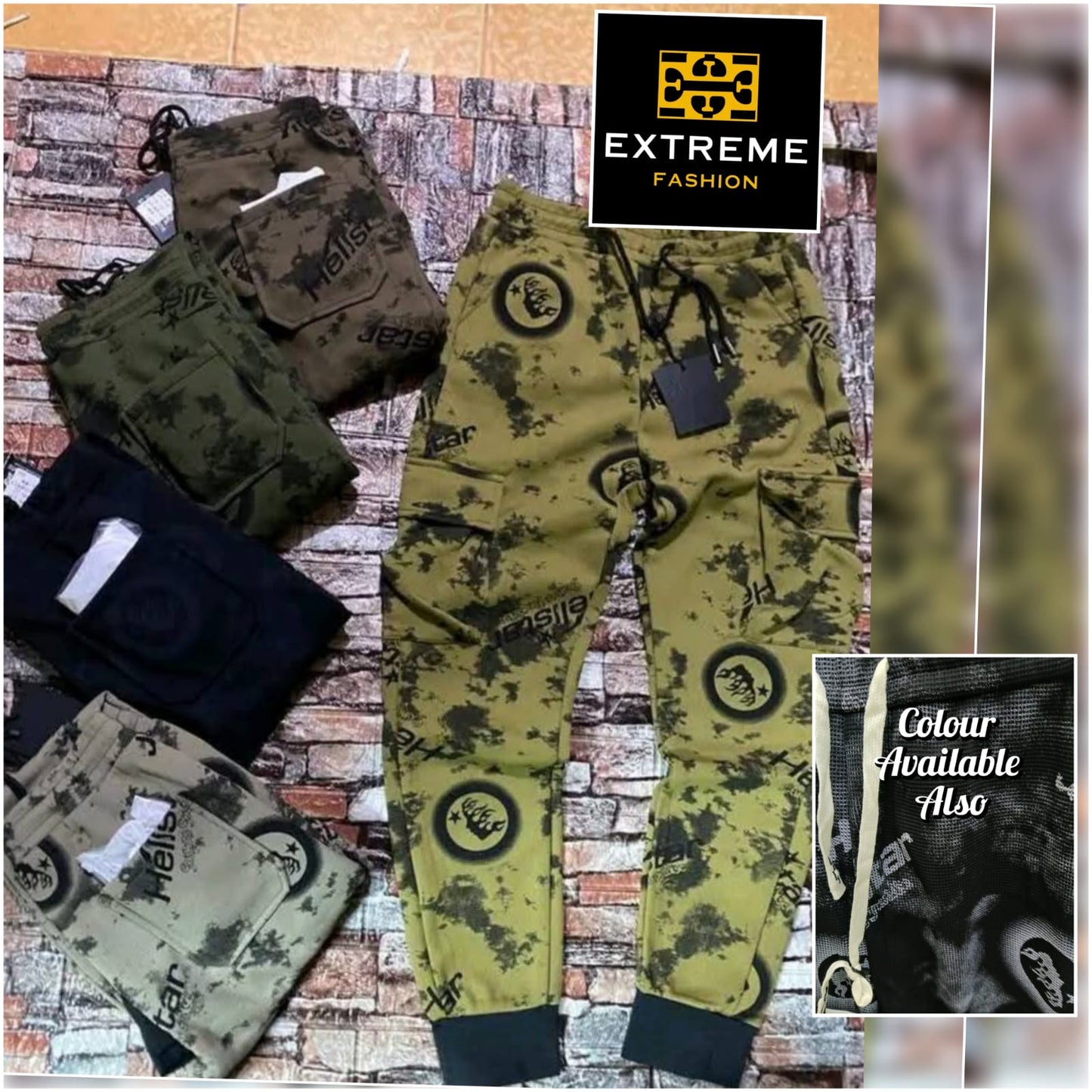 men's painted sweat pants