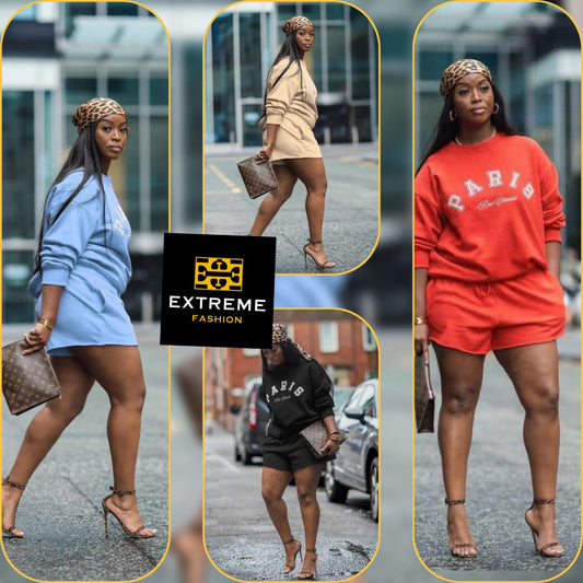 short tracksuit 2pc set